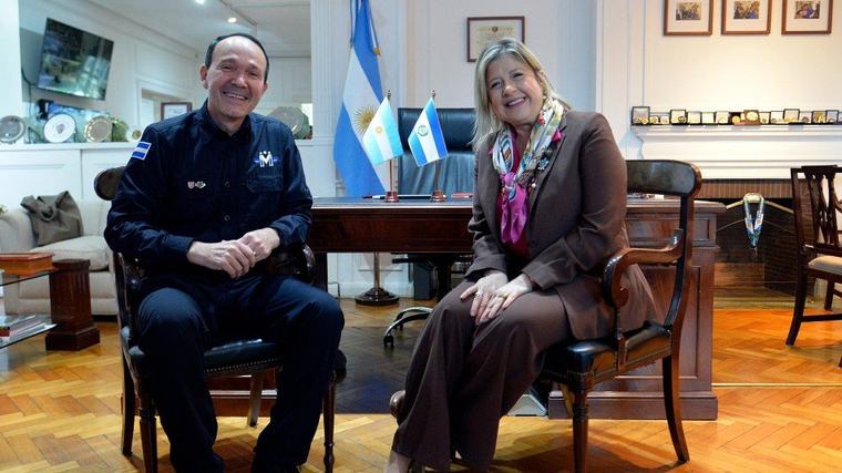 El Salvador y Argentina fortalecen alianza por la seguridad