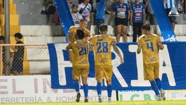 Inca Aruba sorprendió al Metapán y gana su primer partido en la Liga Mayor