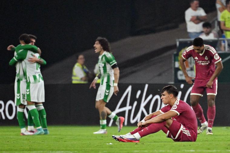 Real Madrid sufre su primera derrota de LaLiga ante el Betis