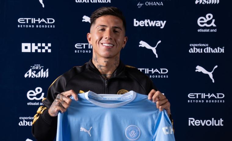 «No lo dudé un segundo», dice Enzo Fernández sobre su fichaje por el City