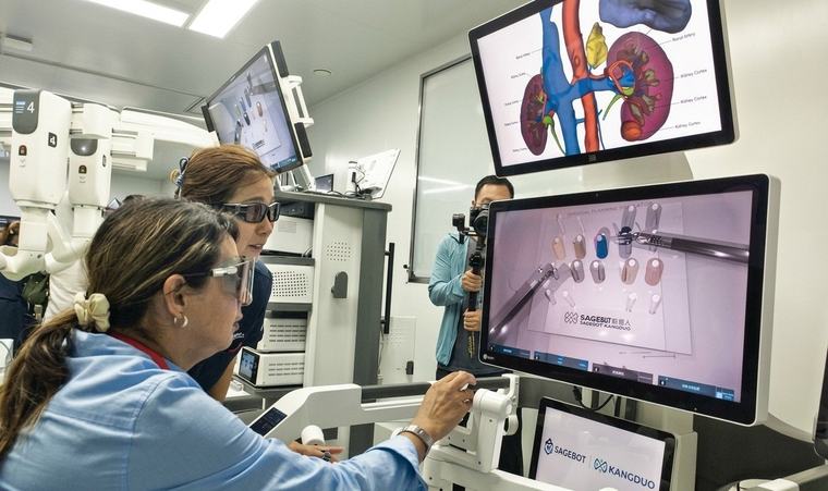 Robots cirujanos de Harbin han realizado más de 15,000 operaciones