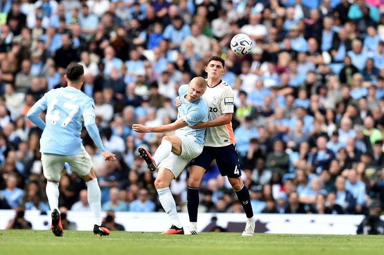 Haaland salva con un cabezazo al City en el debut de Enzo Fernández